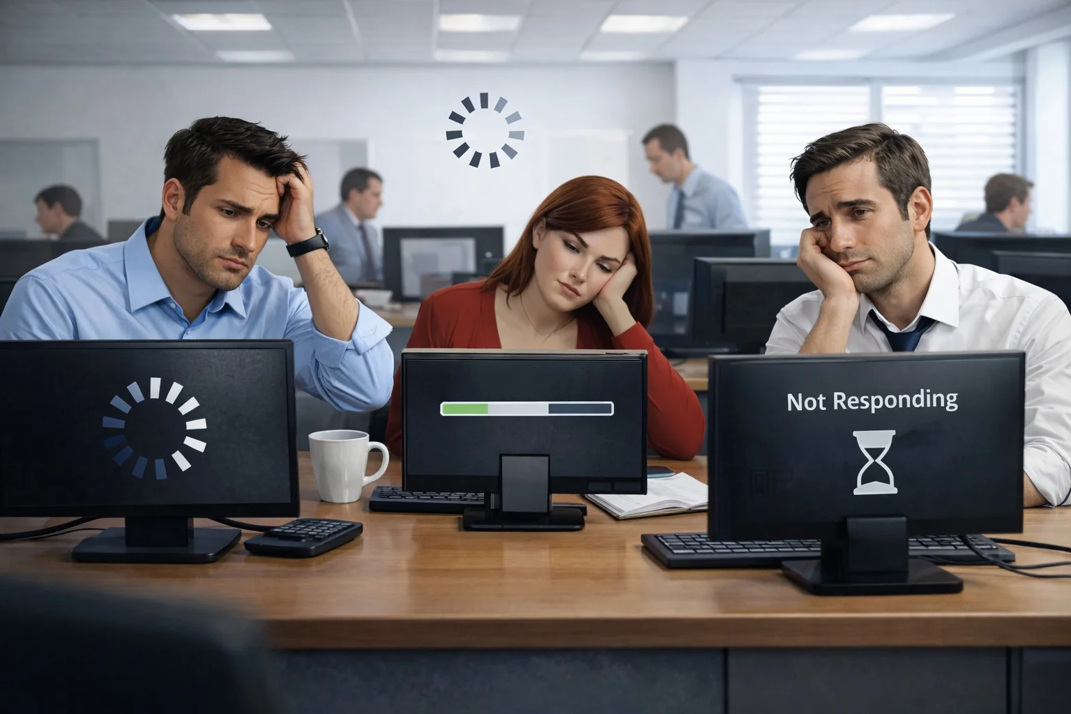 Lee más sobre el artículo Por qué las computadoras de tu empresa están lentas y cómo solucionarlo