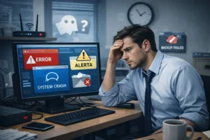 Lee más sobre el artículo 7 problemas tecnológicos comunes en empresas pequeñas