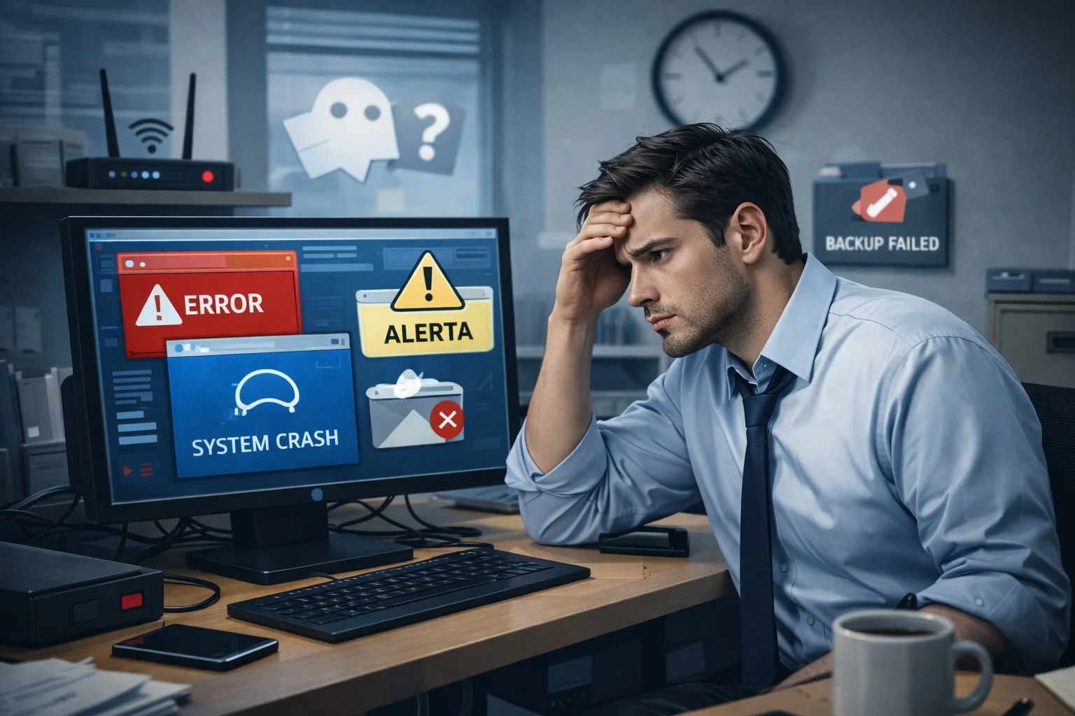 Lee más sobre el artículo 7 problemas tecnológicos comunes en empresas pequeñas