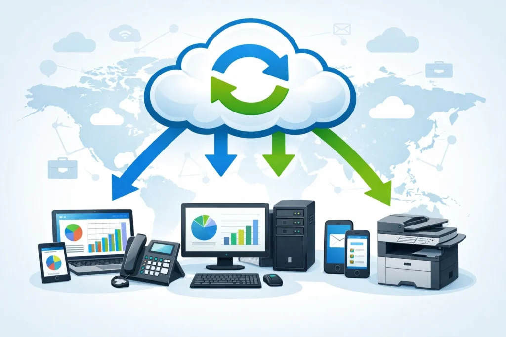 Sistema de respaldo de datos para empresas sin departamento de TI