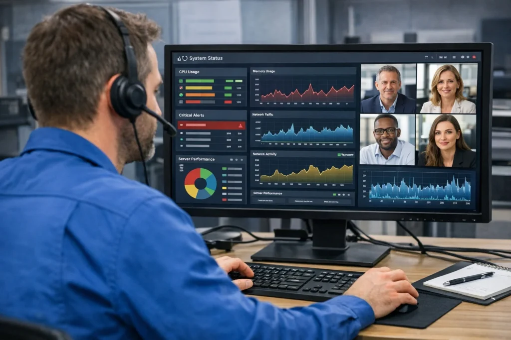 Soporte tecnológico externo para empresas pequeñas y medianas